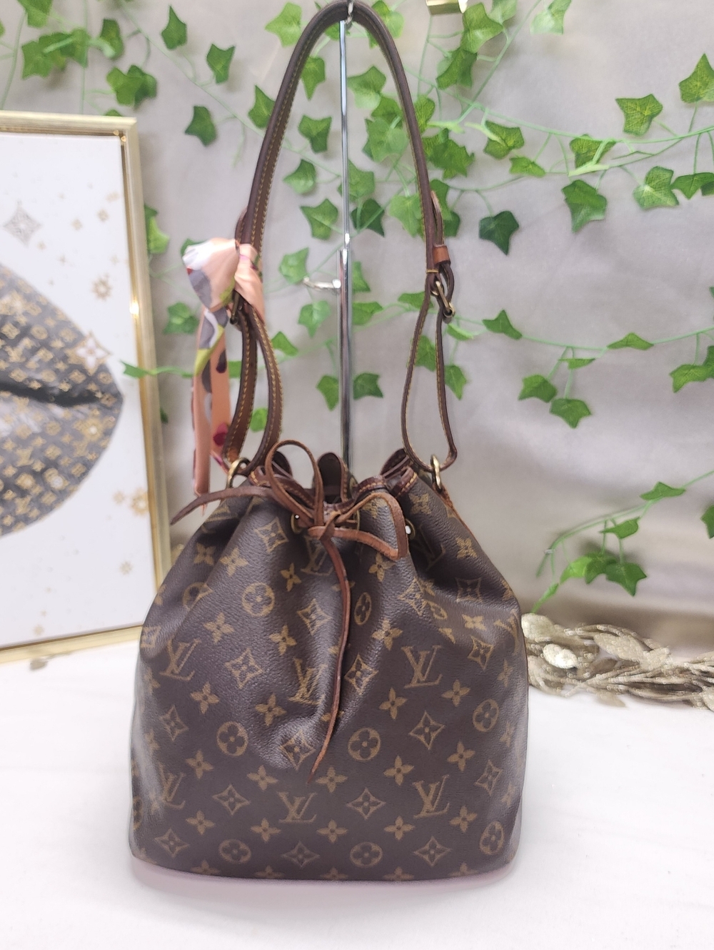 Authentic Louis VuittonMonogram Petit Noe With COA and Dust Bag - Picture 3 of 17